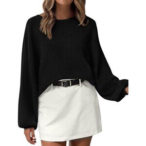 Oversized Sweater Women Knit Batwing Long Sleeve Casual Fall Outfits
